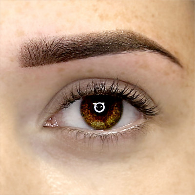 Permanentní makeup oboci hana benova barva Purebeau Darkbrown